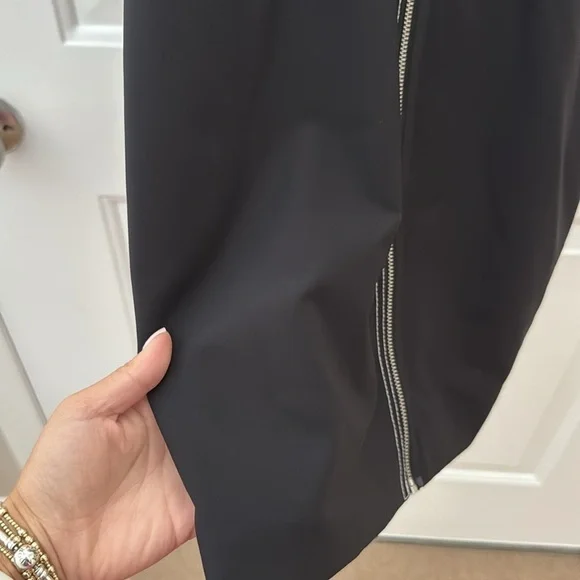 NWT T By Alexander Wang Sleeveless Tech Suiting Zip Front Dress - Picture 5 of 9